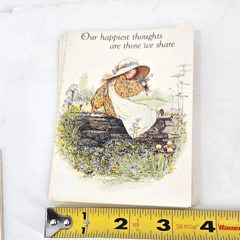 5‎ Vintage 1982 Holly Hobbie Forget Me Not American Greetings Cards & Envelopes